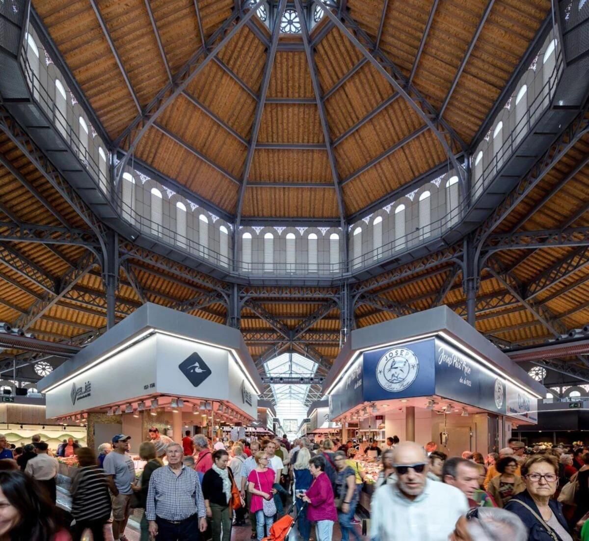 Mercat Sant Antoni 1 Barcellona Esterno foto